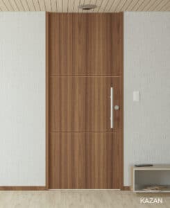 Puerta de madera doble altura Kazan