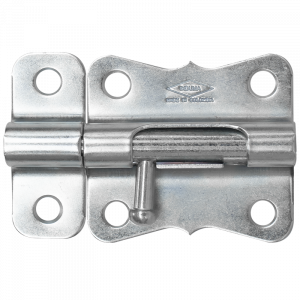 Pasador sueco 3", zincado, calibre 18, con tornillo.