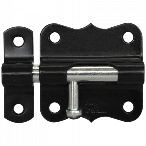 Pasador sueco 2 1/2", negro, calibre 18, sin tornillo.