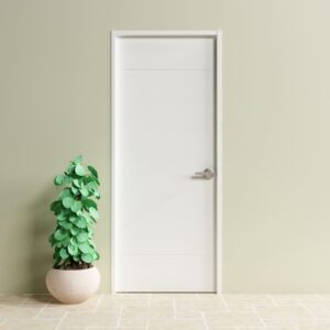 Puerta metalica mono panel Napoli