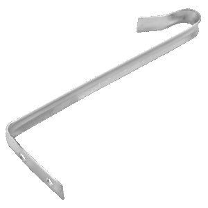 Gancho para teja madera, calibre 12, zincado.