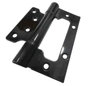 Bisagra omega 4" en aluminio, aluminizada, sin tornillo.