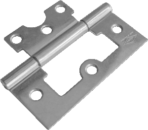Bisagra omega in 3", zincada, calibre 14, sin tornillo,trio. X 3 und