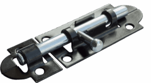 Pasador alemán 2 1/2",negro, calibre 18,con tornillo.