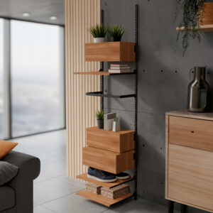 Organizador modular Estándar, con sistema de cremallera.