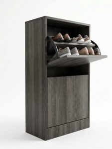 Zapatero abanico organizador de calzado hasta 8 pares-50 × 95 × 28 cm.